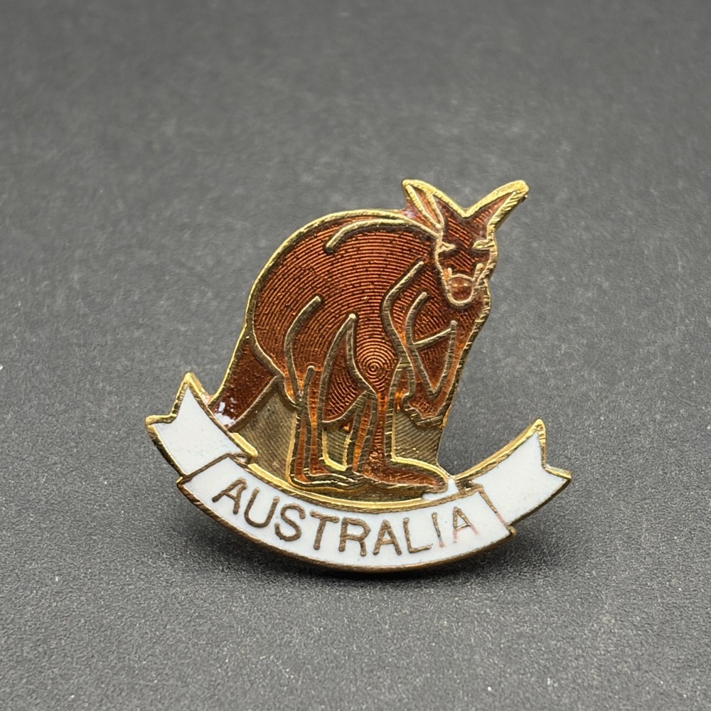 Australia Kangaroo Lapel Hat Pin